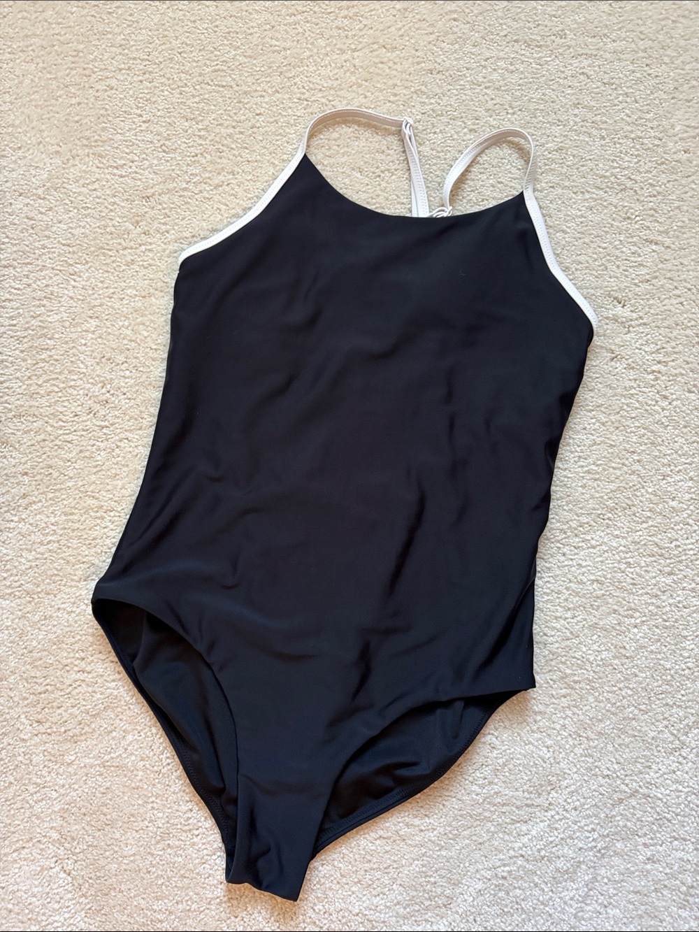 Athleta Girl Black Stretch Active Top